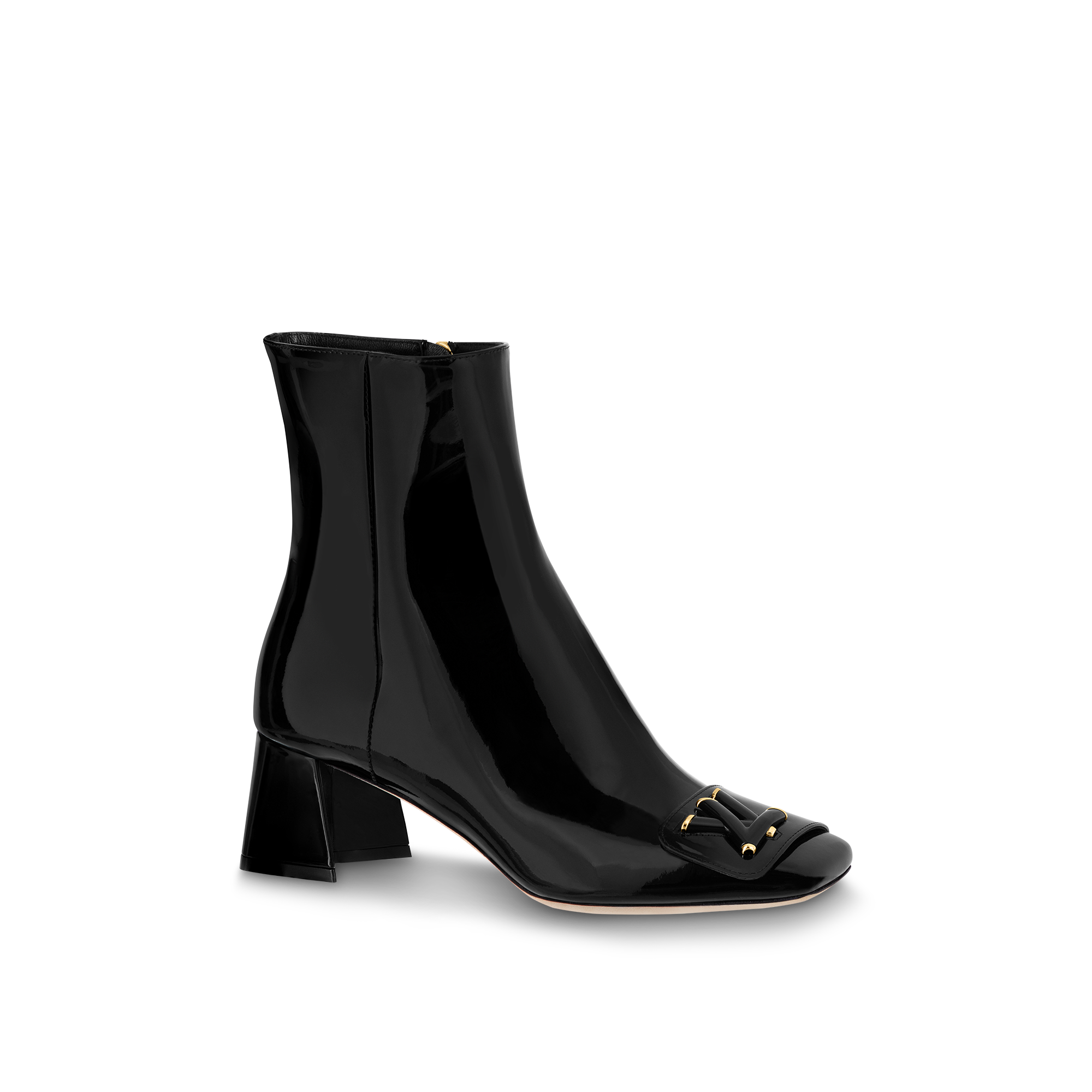 Louis vuitton cheap patent leather boots